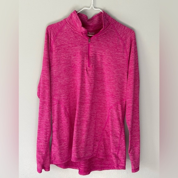 Champion Pink Quarter Zip. XL. Long sleeve. - Picture 1 of 7